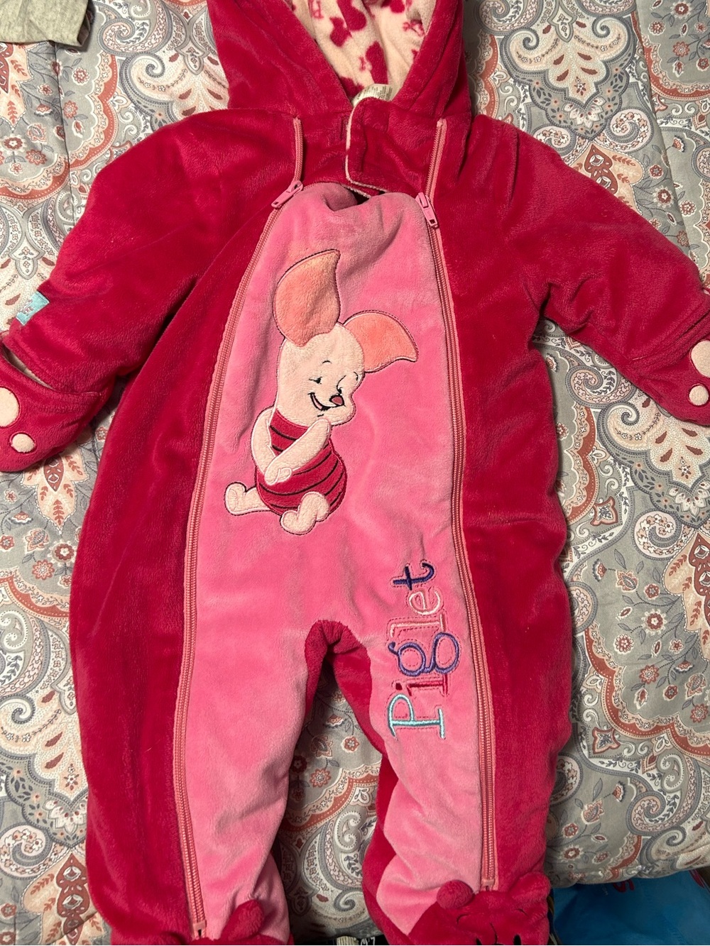Disney baby piglet snowsuit